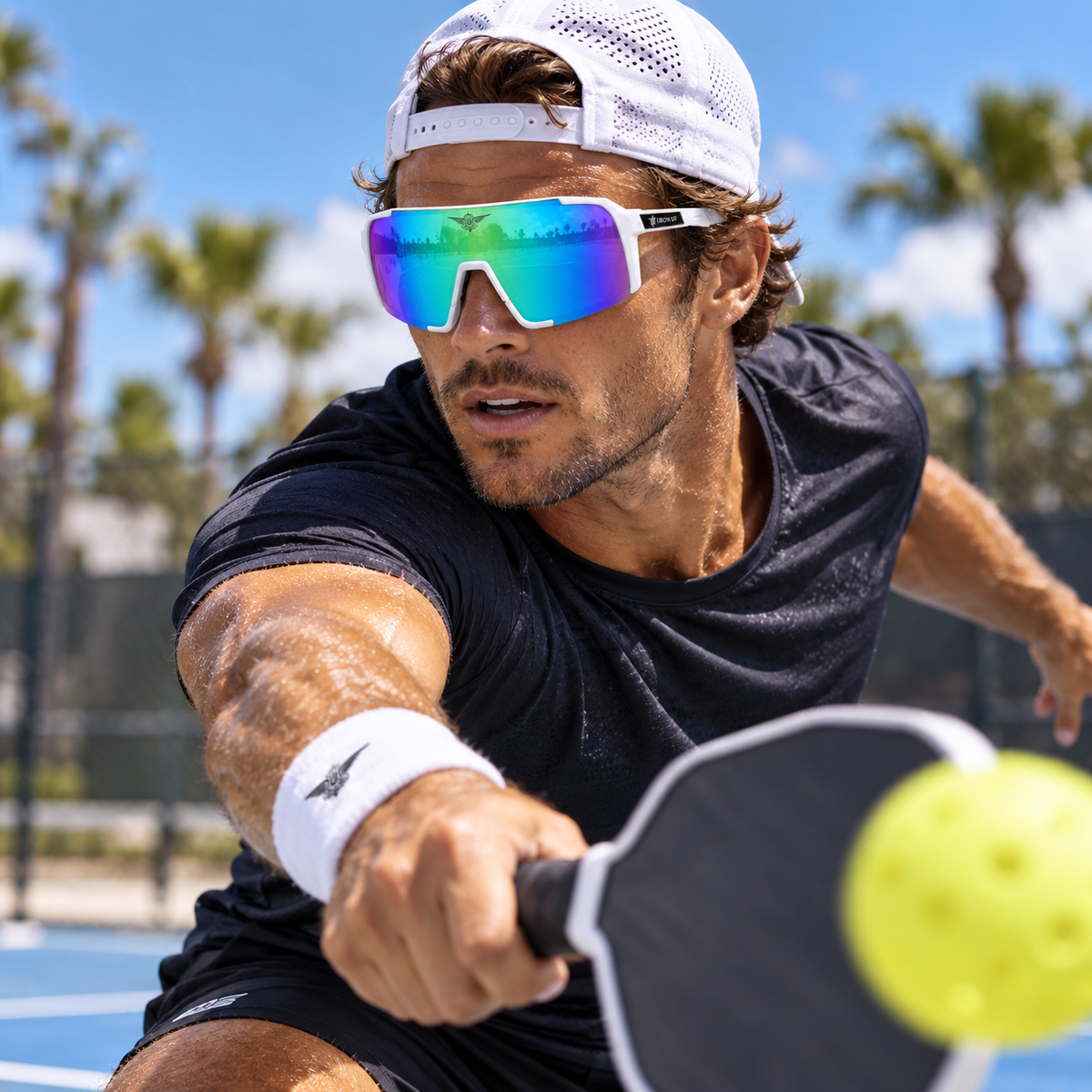 Iron Up Enduro playing pickleball