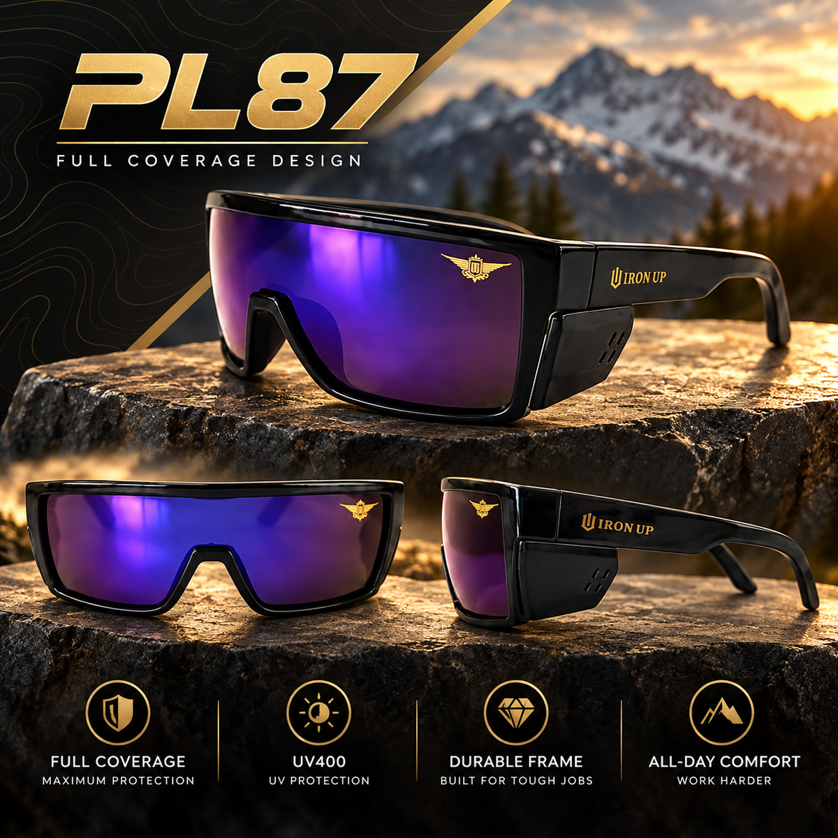 Iron Up PL-87 full coverage design