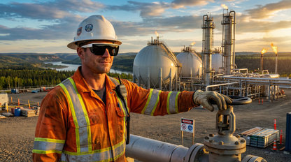 Iron Up Enforcer at an industrial site