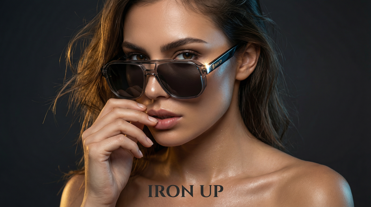 Iron Up Capone sunglasses lifestyle portrait
