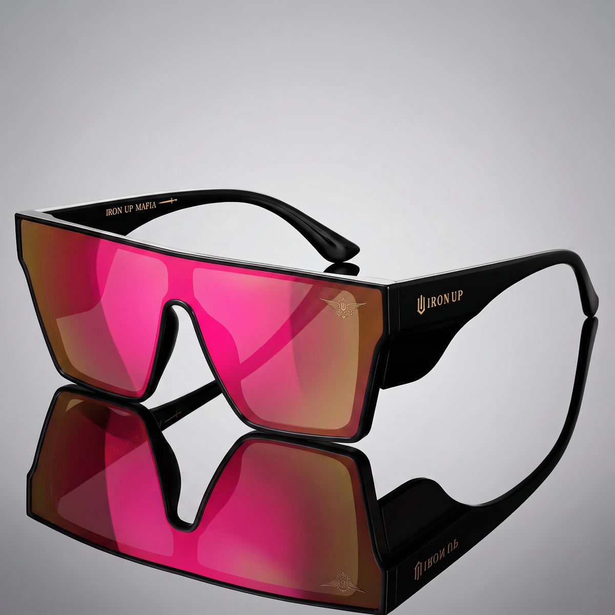 Iron Up AK-47 pink lens studio shot