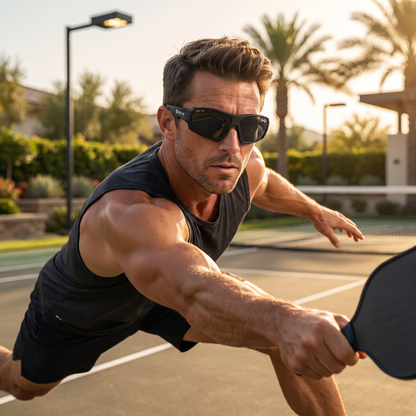 Iron Up Dark Knight on the pickleball court