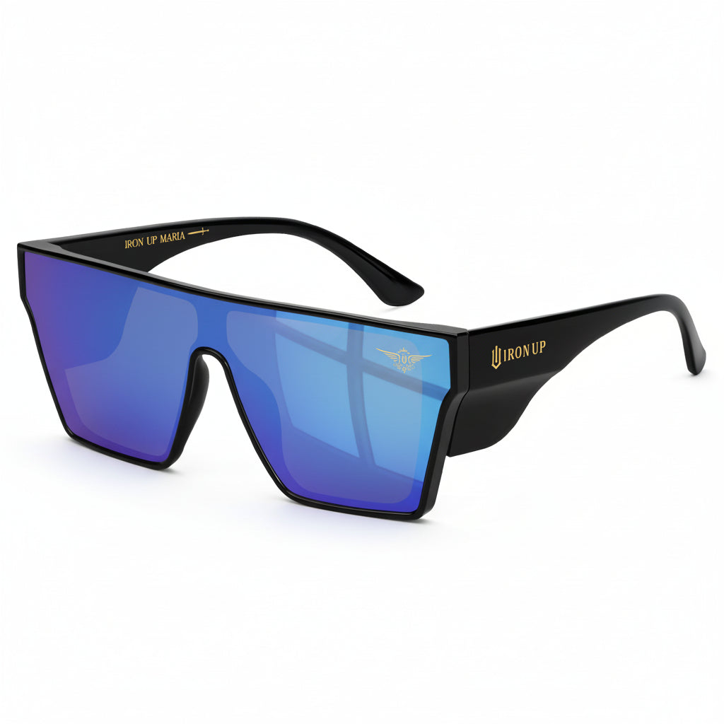 Iron Up AK-47 blue mirror lens