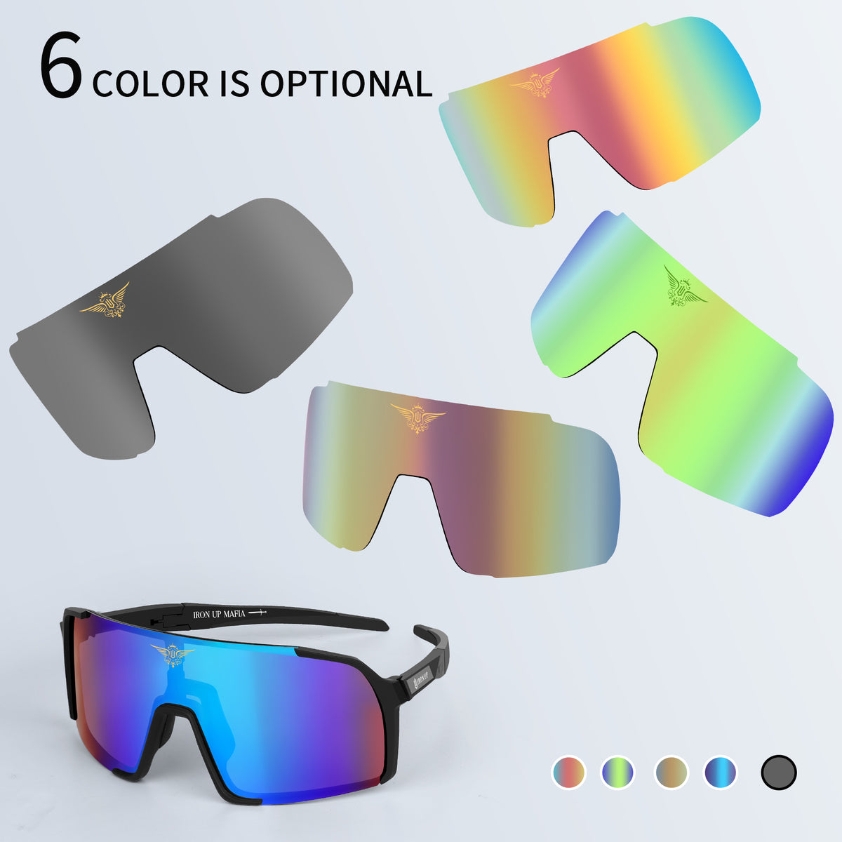 Iron Up Enduro quick change lens options