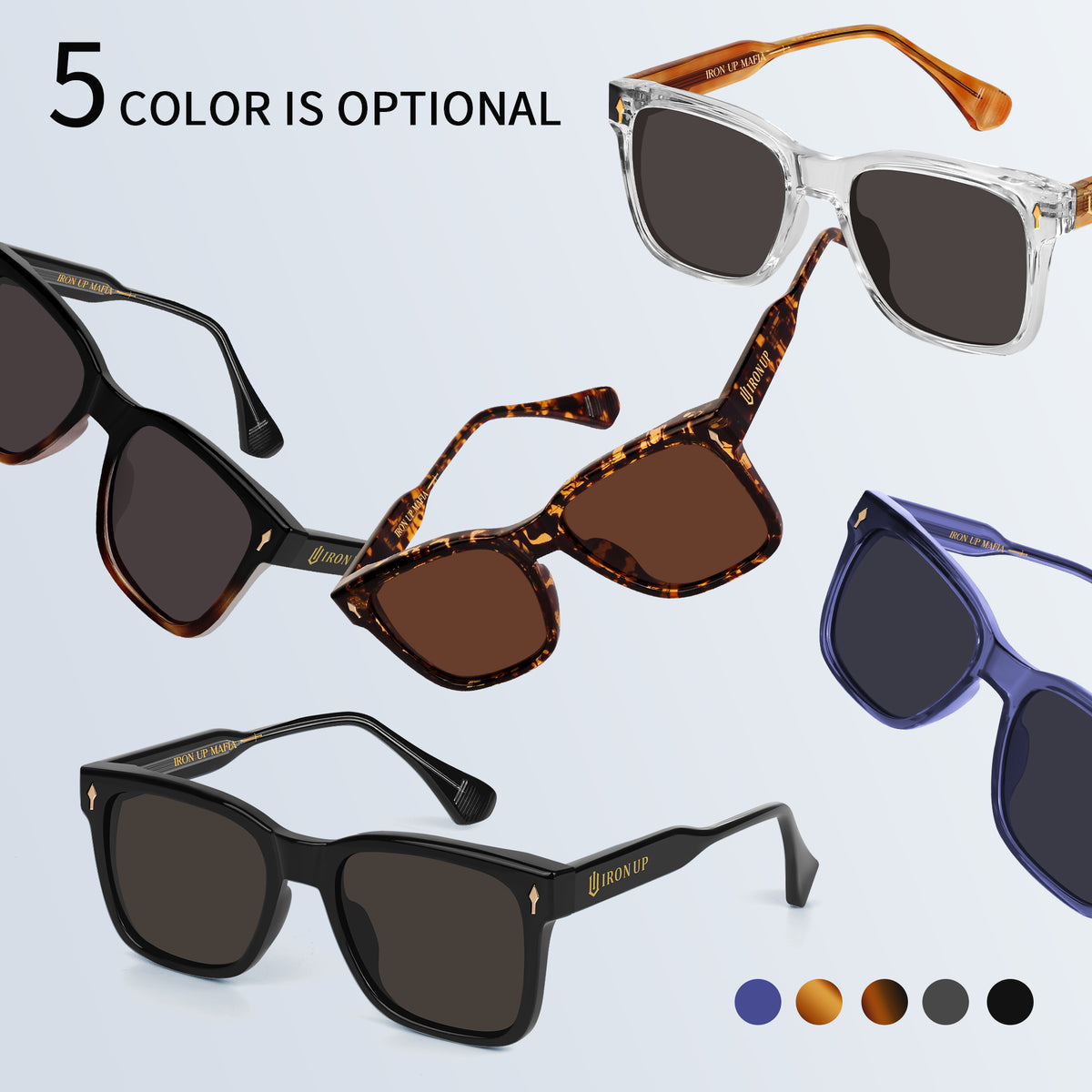 Iron Up Monroe colour options